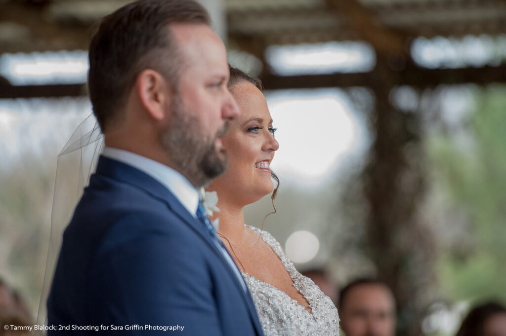 this is an image of a bride and groom during their wedding ceremony at gruene estate wedding in new braunfels texas hill country wedding by san antonio wedding photographers _4S10011