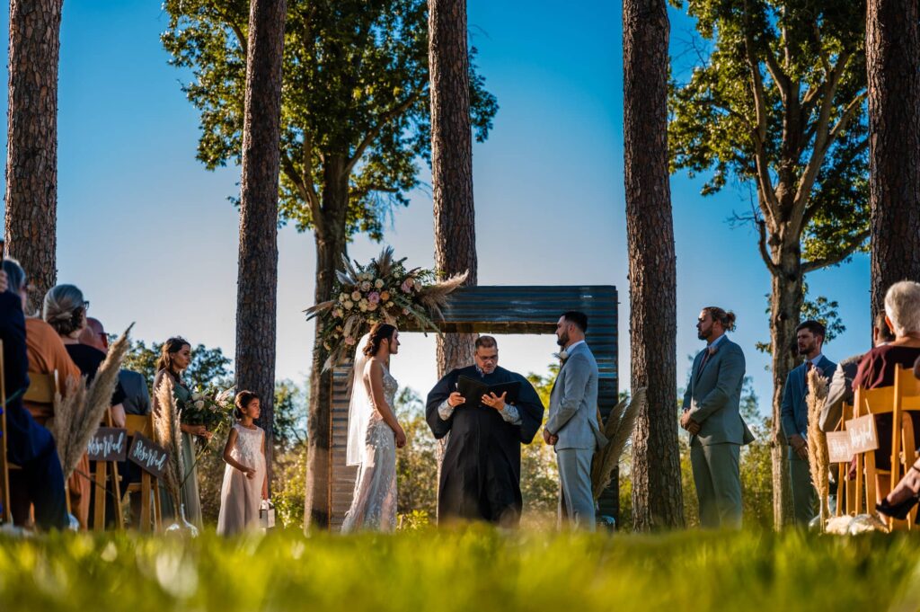 strawberry pines all inclusive wedding ceremony